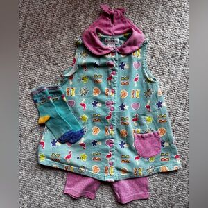 Gymboree Girls Darling Short Set XXL (age6-7)